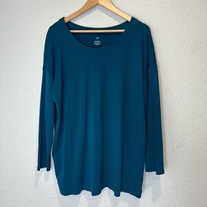 J. Jill Simply Supima Scoop Neck Tunic, XL